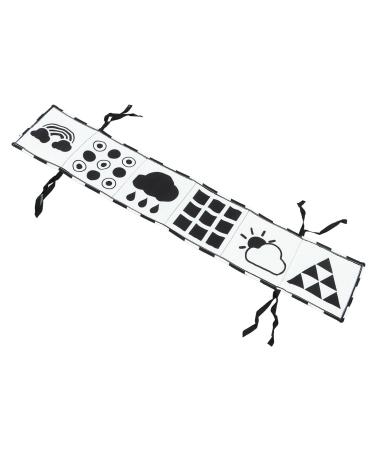 Folding Crinkle Touch Feel Book Skin Friendly Long Lasting Baby Soft Cloth Book Widely Used Lightweight Brain Development for Newborn for Toddlers (Style 1)