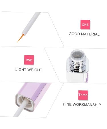 WOONEKY 6pcs Empty Eyelashes Refillable Mascara Tube and Wand Eyelash Tubes with Wands Empty Abs Purple 1 g (Pack of 1) Purple - Buy Online on GoSupps.com
