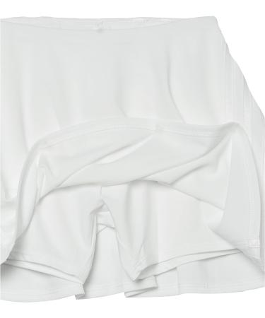 adidas Girls' White 3 Stripe Skort - Size Medium - Buy Online on GoSupps.com
