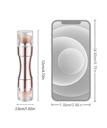 Buy Brush Concealer Applicator Brushes - Mini Makeup Eyebrow Eyeshadow Sponges & Eyeliner Kit | Travel-Friendly Gold Foundation Brushes - Buy Online on GoSupps.com