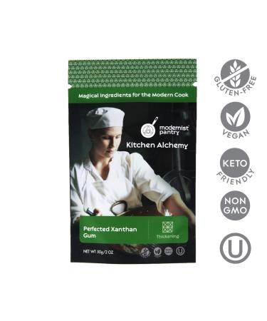 Perfected Xanthan Gum 50g/2oz - Gluten-Free, Vegan, OU Kosher Certified - Buy Online on GoSupps.com