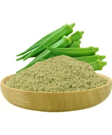 Plant Gift 100% Pure Okra Powder 100G/3.25oz Non-GMO Powder No Filler No additives Natural Okra Flour Best Flavor for Smoothie Drinks Tea and Baking Adds Flavor and Taste 2uk-po0087 - Buy Online on GoSupps.com