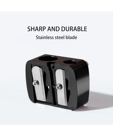 Dual Eyeliner & Eyebrow Pencil Sharpener - Multi-Sized Cosmetic Tool for Precise Makeup Application - Buy Online on GoSupps.com