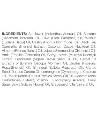 Nykaa Naturals Amla & Curry Leaves Hair Oil - Prevents Hair Loss, Strengthens Roots - 100% Natural, Sulphate Free - 200ml - Buy Online on GoSupps.com