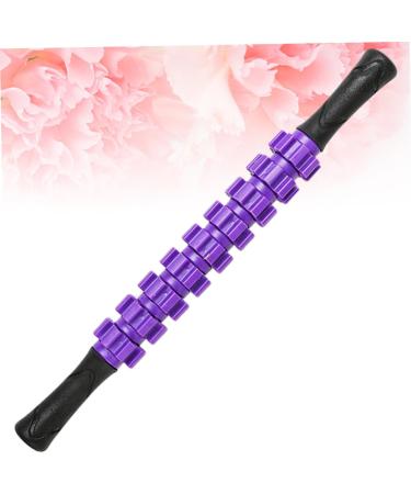 Lurrose 9 Waden Massager | Yoga Muscle Roller Stick | Tensioning Rod & Whole Body Massage Device | Purple Sports Equipment - Buy Online on GoSupps.com