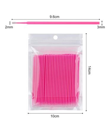 Shop Takuza 400-Piece Disposable Eyelash Brush Set - Pink Eyelash Extensions & Lifting Accessories for Makeup & Hygiene - Buy Online on GoSupps.com