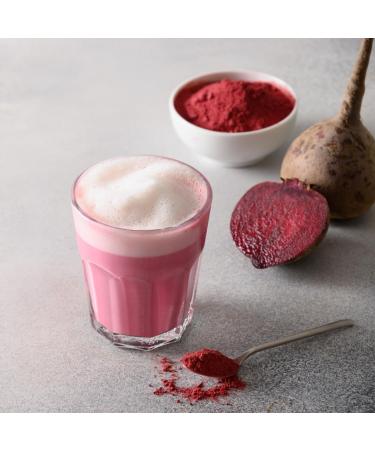 Organic Beetroot Powder (500g) Ground Beetroot Beetroot Powder from Organic Farming 100% Natural and Pure Vegan - Buy Online on GoSupps.com