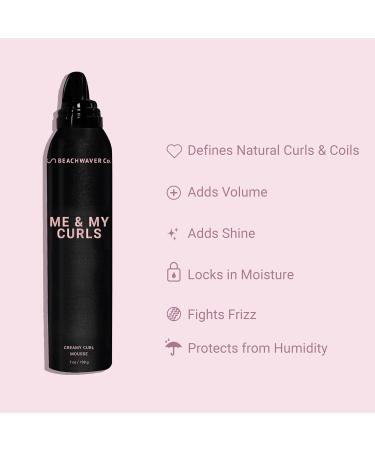 Shop The Beachwaver Co. Me & My Curls Creamy Curl Mousse | International Shipping Available - Buy Online on GoSupps.com