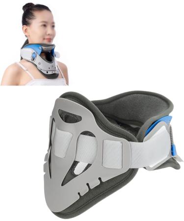 Cervical Neck Traction Device - Adjustable Neck Brace & Support for Men & Women | Neck Decompression & Stretching Relief - Buy Online on GoSupps.com