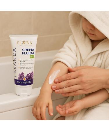  Flora Flora Crema Fluide Bleu Bio Bdih Lavender - 200 ml - Buy Online on GoSupps.com
