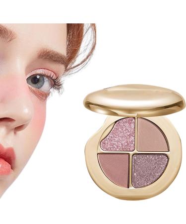Makeup Eyeshadow Palette 4in1 Eyeshadow Palette Cosmetic Long Lasting Blush Highlighter for Adult Women Teenager Mature Skin Journey No 5 - Buy Online on GoSupps.com