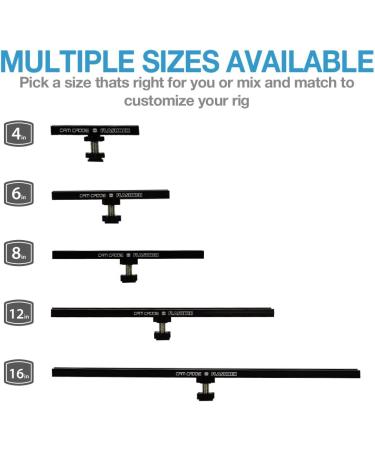 Cam Caddie 16-Inch Cold Shoe Extension Bracket - Dual Sided Camera Flash Mount - Buy Online on GoSupps.com