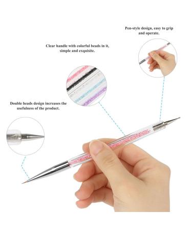 Nail Drill & Dekaim 5PCS Double Heads Crystal Dotting Tools - Premium Nail Art Paint Set for Manicure Enthusiasts | International Shipping Available - Buy Online on GoSupps.com