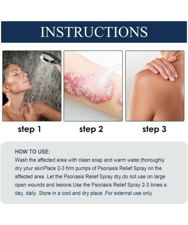 Psoriasis Repair Spray - Herbal Treatment for Plaque Psoriasis - Soothing Relief for Skin - 1pc - Buy Online on GoSupps.com