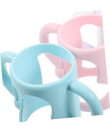ifundom 3 pcs Feeding Handle for Bottle Handle Silicone Soft Wide Mouth Bottle Holder Milk Bottle Handle Multifunction Bottle Handle - Buy Online on GoSupps.com