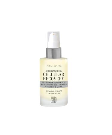 RECOVERY Cell Anti-Aging Serum: A Facial Treatment for Women with Hyaluronic Acid Serum, Vegan Collagen and CoQ10 - Hydrating, Firming and Anti-Wrinkle for