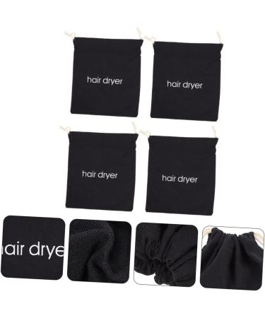 WOONEKY 4pcs Hair Dryer Storage Bag Hair Dryer Drawstring Bag Travel Supplies Toiletry Bag for Travel Fabric - Buy Online on GoSupps.com
