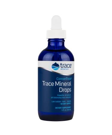 Trace Minerals Research ConcenTrace Trace Mineral Drops 4 fl oz (118 ml) - Buy Online on GoSupps.com