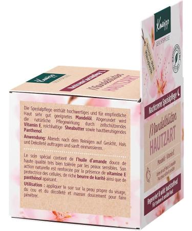 Kneipp - Almond Blossom Night Cream for Soft Skin - 50 ml - Buy Online on GoSupps.com