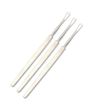 OdontoMed2011 Lot of 3 Pieces Ear Pick Cleaner Curette Ear Pick Wax Removal Ear Skin Care Tools ODM