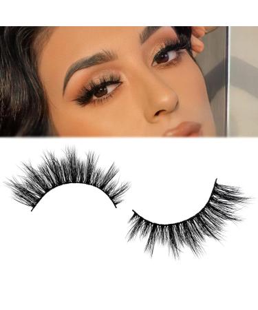 5 Pairs 18mm 3D Long Wispy Mink Lashes Pack Criss-cross Reusable Mink Eyelashes Fluffy Curled Mink Lashes Extension Wholesale Cruelty-Free Lashes Multipack(MT24)