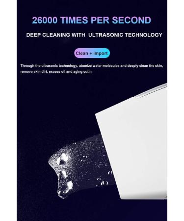 Face Skin Scrubber Facial Cleaner Peeling Vibration Blackhead Removal Exfoliating Pore Cleaner Tools Rechargeable - Buy Online on GoSupps.com