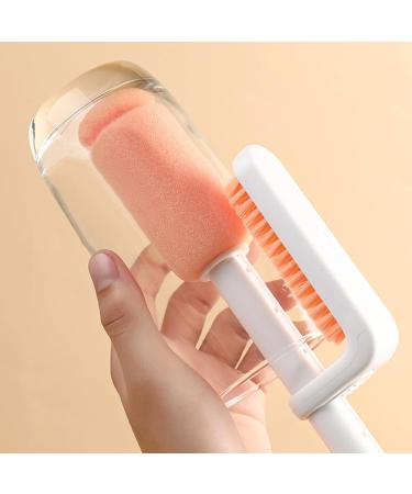 Telescopic Bottle Brush - Long Handle Cleaning Brush for Baby Bottles Cups & Travel Mugs - Buy Online on GoSupps.com