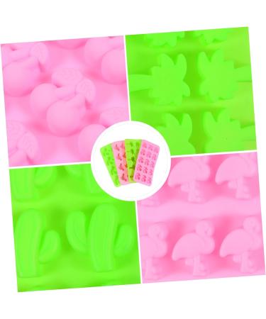 Alipis 4pcs Silicone Chocolate Mold Silicone Molds Cookie Mold DIY Molds Candy Molds Ice Cube Mold Biscuit - Buy Online on GoSupps.com