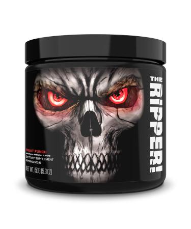 JNX SPORTS  The Ripper! Shredding Thermogenic Fat Burner for Men & Women   Advanced Fast Acting Stim Thermogenesis  Appetite Suppressant  Extreme Energy & Focus Supplement   Fruit Punch  30 Servings