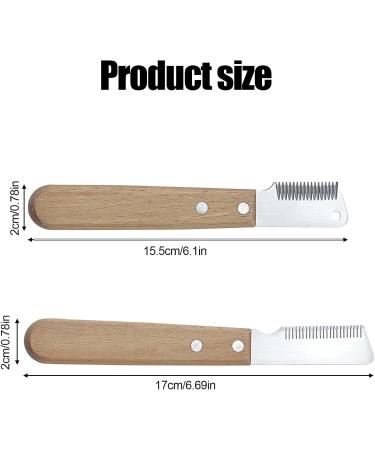 Professional Trimmeters Set for Dogs & Cats - Stainless Steel Fine & Medium Tooth Care Kit - Buy Online on GoSupps.com