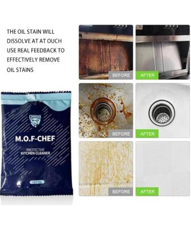 Heavy Duty Oil Stains Cleaner Concentrated Heavy Oil Cleaning Powder Powerful Stain Kitchen Oil Stains Powder Oil All Purpose Kitchen Laundry Household Oil stains Cleaner (3) - Buy Online on GoSupps.com
