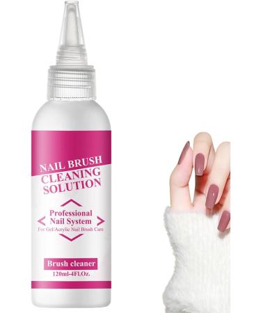 Nail Gel Glide Solution 120ml Anti-Stick Liquid for Nail Extensions | Manicure Brush Cleaner for Professionals Salons Beginners Competitions Women - Buy Online on GoSupps.com