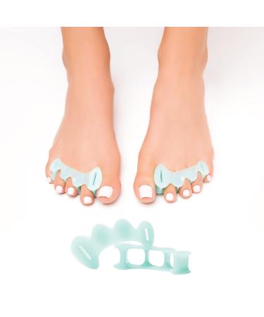 Pedi Peach Pedaligners Toe Separators for bunions  hammertoes or plantar fasciitis relief (Large)