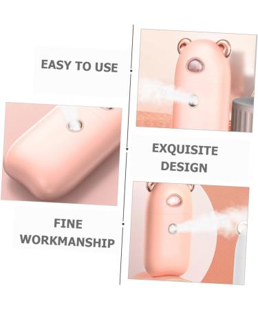 Baluue 3 Pcs Beauty Humidifier Face Handheld Humidifier Facial Mister Portable Abs Pink - Buy Online on GoSupps.com
