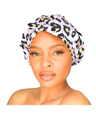 GRACE & COMPANY Luxury Shower Cap For Women - 100% Waterproof  Reusable  Washable & Breathable Shower Caps-Lucie - Buy Online on GoSupps.com