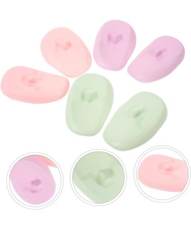 Gogogmee 3 Pairs Silicone Earmuffs Ear Guard for Shower Silicone Hair Dye Earmuffs Ear Caps Hair Salon Ear Shower Caps Ear Cover Hair Dye Shower Ear Cap Keep Warm Ear Muffs - Buy Online on GoSupps.com