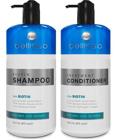 Biotin Shampoo, Conditioner & Serum Set for Voluminous Hair - Thickening Treatment for Dry, Normal, Oily, and Color-Treated Hair - Buy Online on GoSupps.com