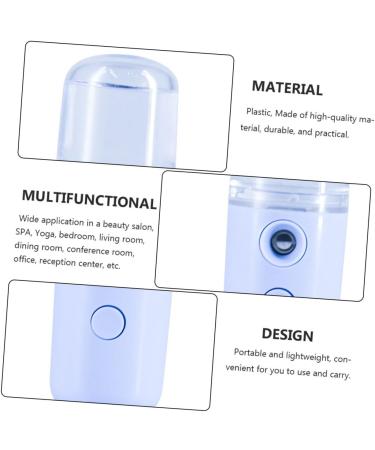 Balacoo 1pc Portable Humidifier Diffusers for Essential Oils Moisturizing Mist Sprayer Women Humidifier Air 14.5X4CM Blue - Buy Online on GoSupps.com