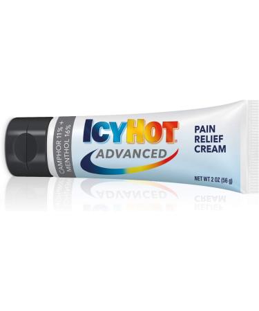 Icy Hot Advanced Relief Pain Cream - 2oz Tube | Fast-Acting Pain Relief - Buy Online on GoSupps.com