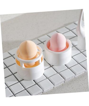 minkissy Sponge Drying Rack Beauty Sponge Holder Sponge Stand Storage Makeup Sponge Holder Powder Puff Rack Sponge Rack Drying Rack White Gourd Cotton White Sponge Holder - Buy Online on GoSupps.com
