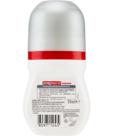 Borotalco Borotalco Roll On Intensive Deodorant - 50 ml - Buy Online on GoSupps.com
