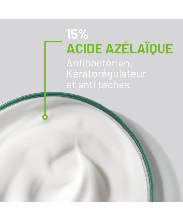 ISISPHARMA TEEN DERM A.Z Soin Triple Action Anti-Imperfections Anti-Marques Ultra Apaisant Peaux Mixtes Grasses - Avec 15% d Acide Az la que - Fabrication Fran aise - Buy Online on GoSupps.com