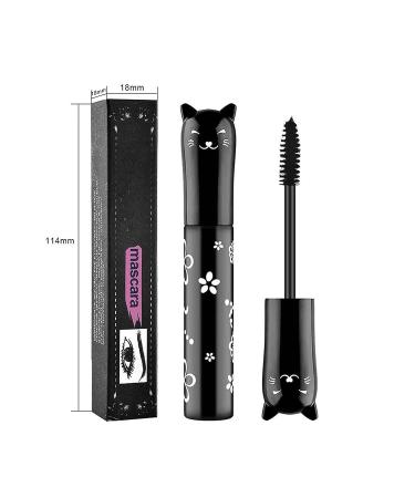 2 PCS Purple Cat Eye Mascara - Waterproof Fast Dry Formula for Curled, Lengthened Lashes - Buy Online on GoSupps.com