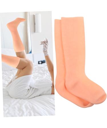 BIUDECO 1 Pair Moisturizing Foot Cover Spa Moisturizing Long Socks Spa Moisturizing Socks Moisturizing Socks for Women Dry Foot Moisturizing Socks Overnight Moisturizing Long Socks - Buy Online on GoSupps.com