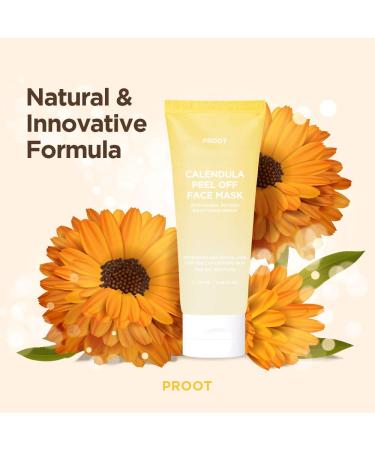 Calendula Peel Off Mask with Brightening Serum | Korean Skin Care | Vegan & Cruelty-Free | 3.38 oz - Buy Online on GoSupps.com