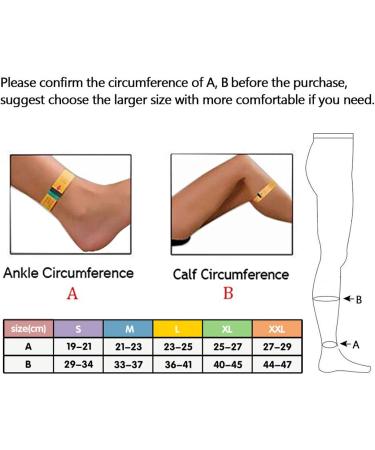 Buy Compression Stockings 20-30 mmHg Knee High Closed Toe - Beige X-Large for Men & Women | Support Gradient Treatment | International Shipping - Buy Online on GoSupps.com