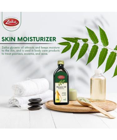 Zaika Glycerine Liquid 150ml - All-Natural & Organic Oil - Essential Oils - Buy Online on GoSupps.com