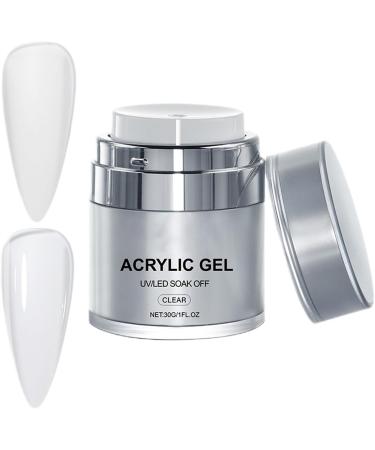 Poly Nail Gel 30g Nail Strengthening Gel | Smooth Extension Hardener For Beginners Home Women - Buy Online on GoSupps.com