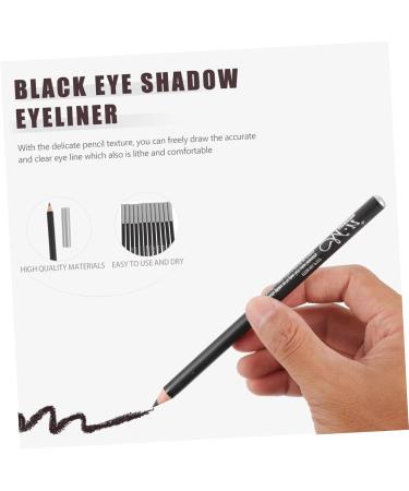 Mipcase 12pcs Black Eyeliner 1 Eyeliner Pencil Makeup Eye Beauty Pens Eye Lining Drawing Pencil Water Proof - Buy Online on GoSupps.com