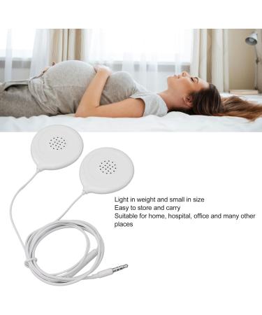 Prenatal Belly Speakers - Baby Bump Headphone for Pregnancy - White (12 Stickers) - Buy Online on GoSupps.com
